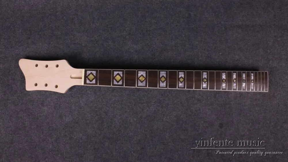

Yinfente 22 лад Кленовая гитара Шея 25,5 дюйма палисандр Fretboard болт на гитаре DIY проект