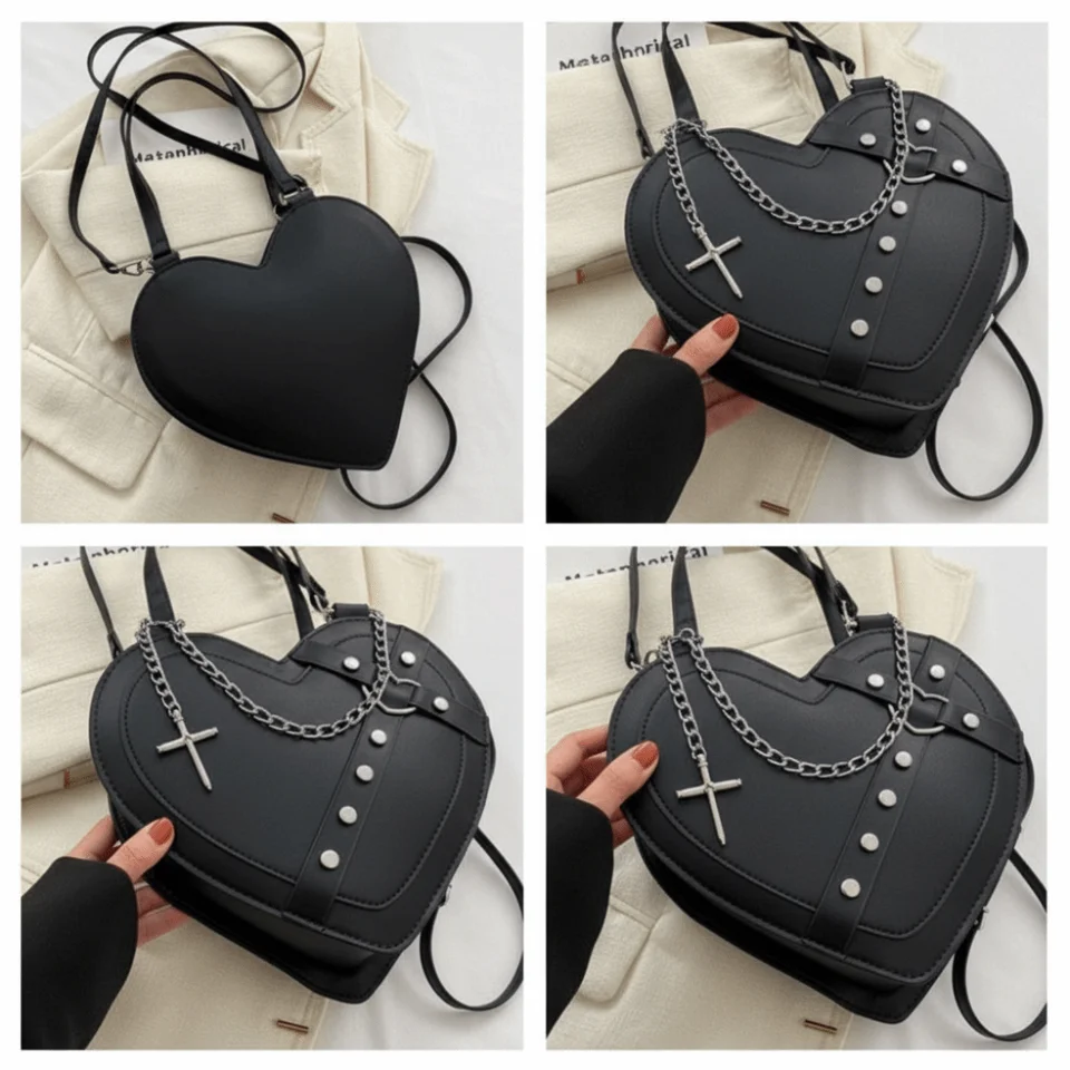 Sac à Bandoulière élégant En Simili Cuir - Multi-poches, Taille 30x8x20 Cm, Neuf Avec étiquettes