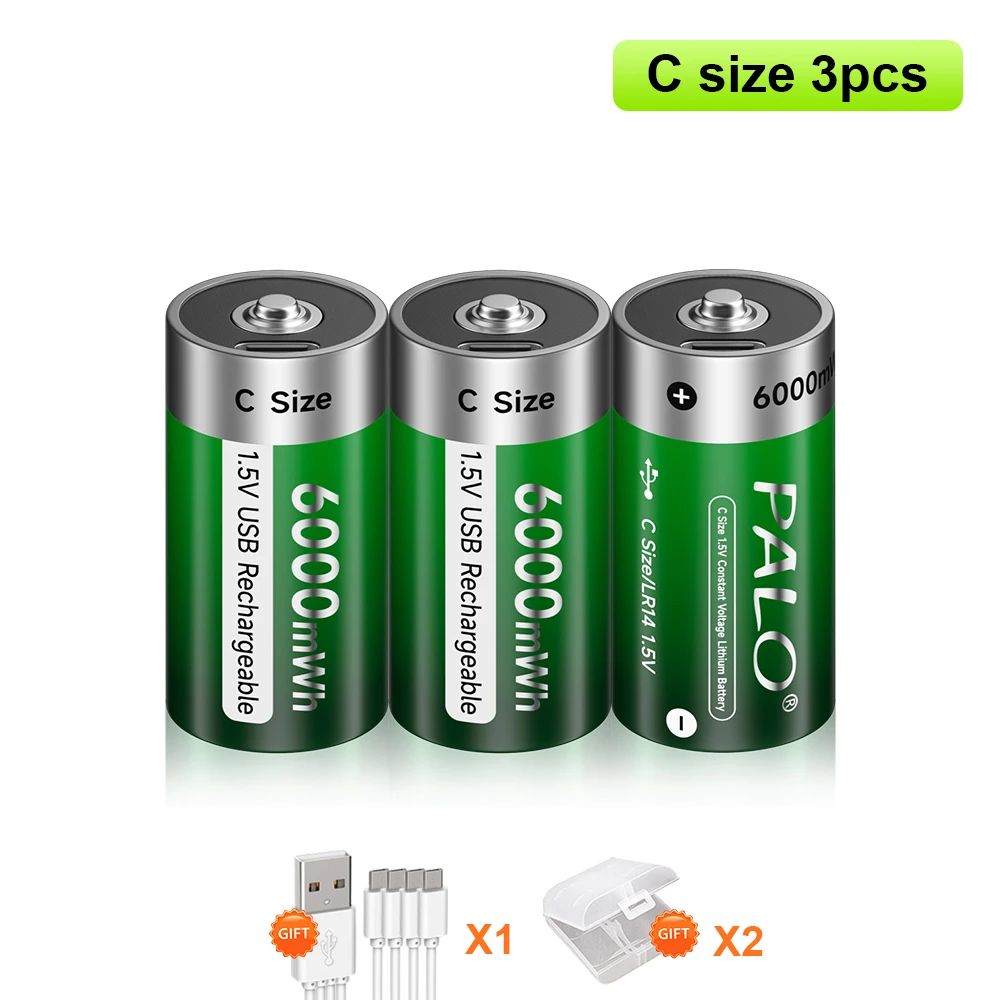 3PCS battery