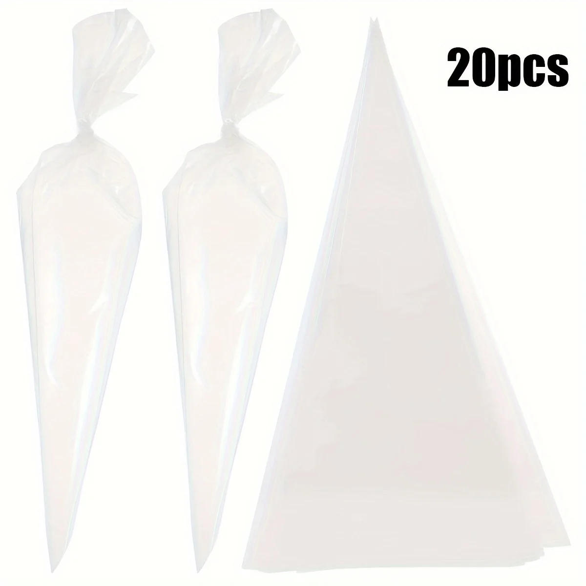 100pcs/20pcs Tile Grout Masonry Mortar Bag with Molded in Tip Tear Puncture Resistant Heavy Duty,Grout Bag for Tile Installation