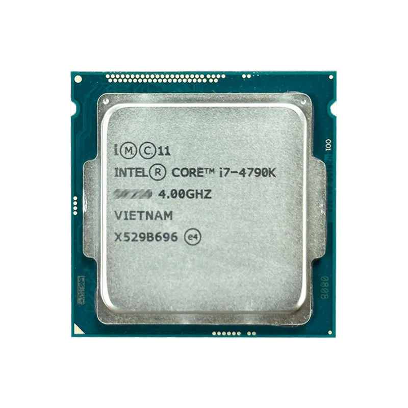 Intel Core i7 4790K Utilizzato i7-4790K Processore CPU quad-core a otto thread da 4,0 GHz 88W 8M LGA 1150