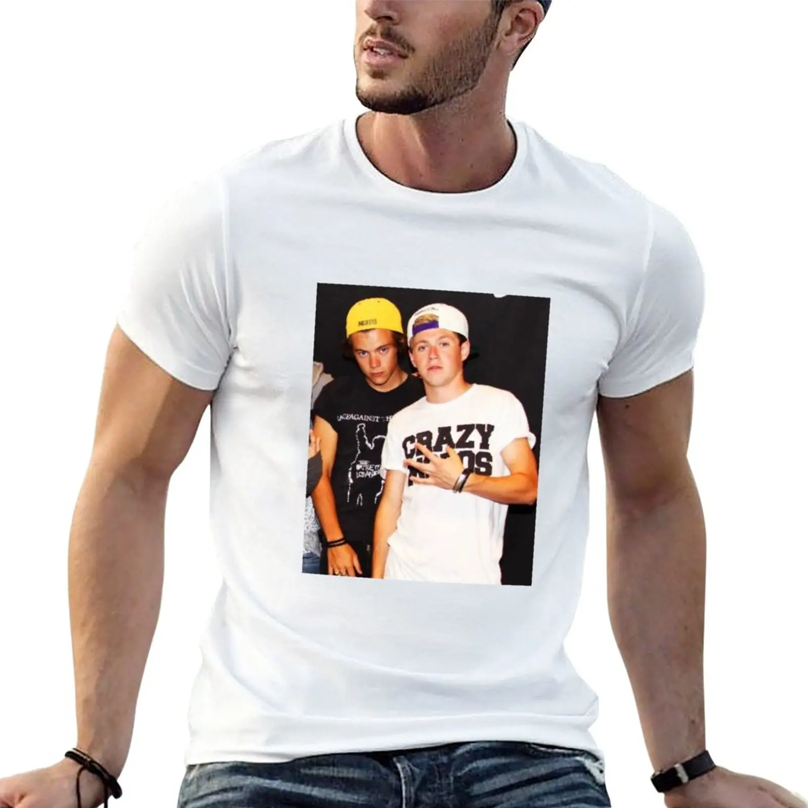 

New fratboy narry T-Shirt Aesthetic clothing boys white t shirts plain white t shirts men
