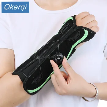 Tutore da polso per tunnel carpale Sicurezza sportiva Accessori da palestra Uomo Guanti per artrite per osteoartrite Tenosinovite Donna Mano di calcio
