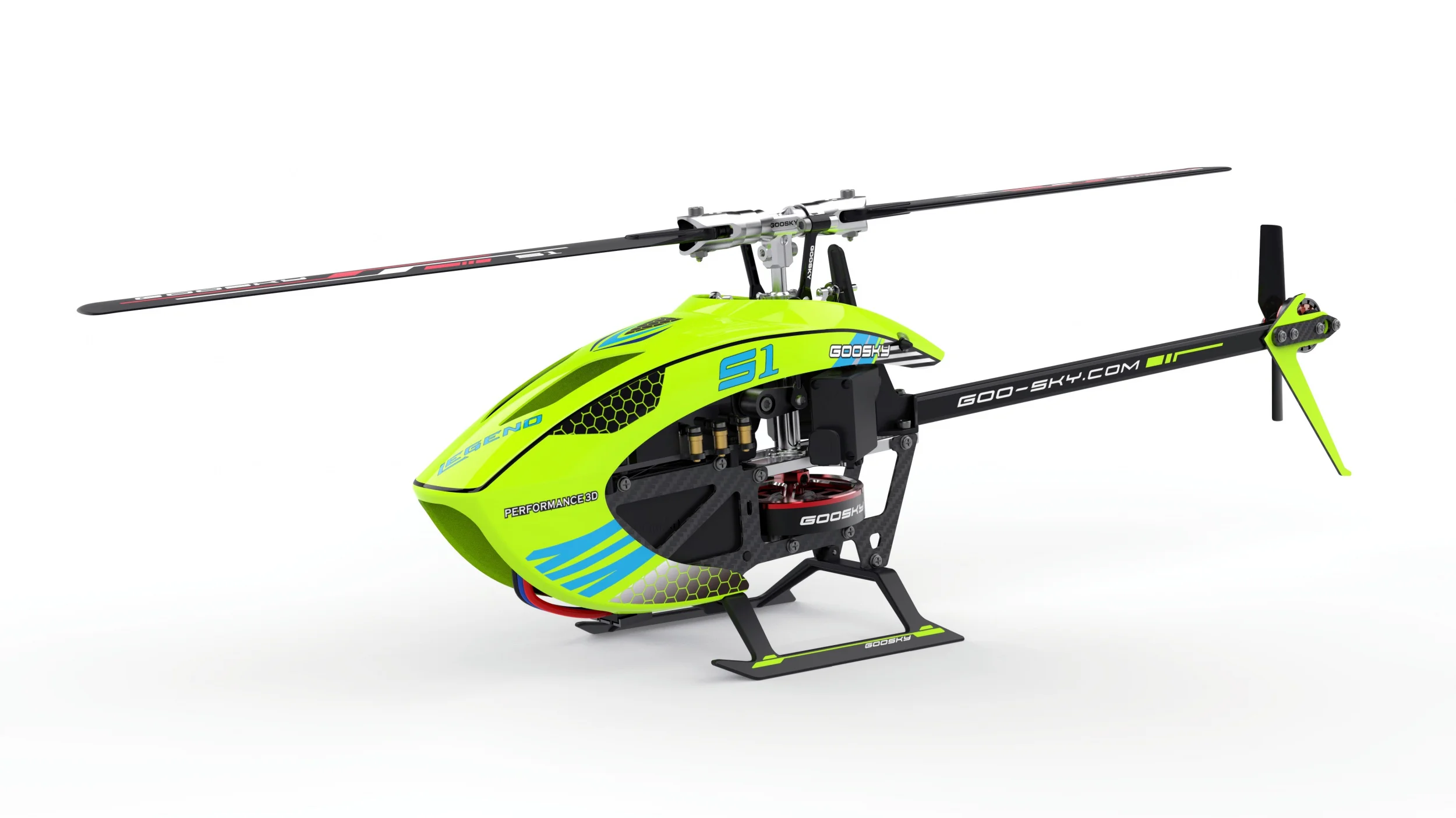 NEW 2023 New GOOSKY S1 BNF 3D RC Helicopter 6CH 3D Flybarless Dual  Brushless Motor Direct-Drive RC Helicopter