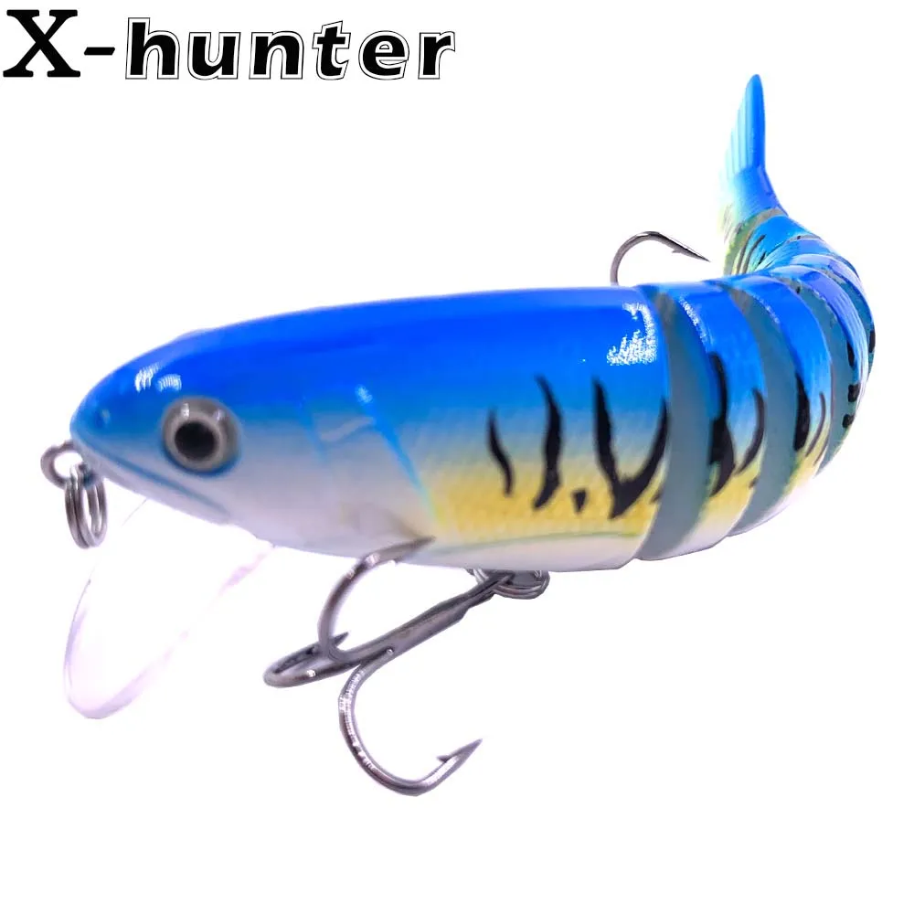 110mm 17.3g Hard Lip Multi Jointed Swimbait Minnow Fishing Lures