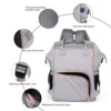 LEQUEEN Waterproof Diaper Backpack Bag Maternity USB Nursing Bag Universal Large Woman Travel Baby Organizer Stroller Bags 5