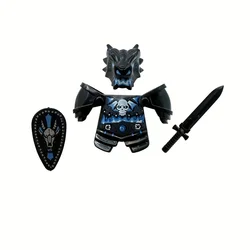 Dragon Knight Medieval Assembly Figures: Undead Dragon & Knights - Ideal Gifts & Home Decor (Qq04 - 7)