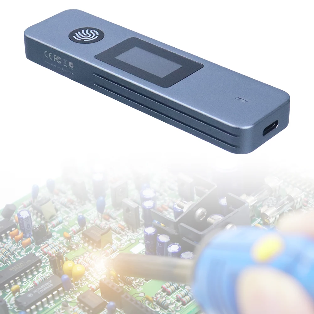 SSD Enclosure M-Key B +M Key External Enclosure Box Visual Fingerprint Encrypted SSD Hard Drive for 2230/2242/2280