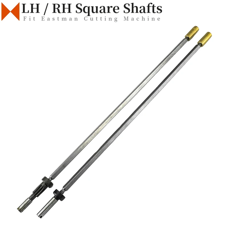 LH / RH Square Shafts Set Fit Eastman Straight Cutting Machine 5