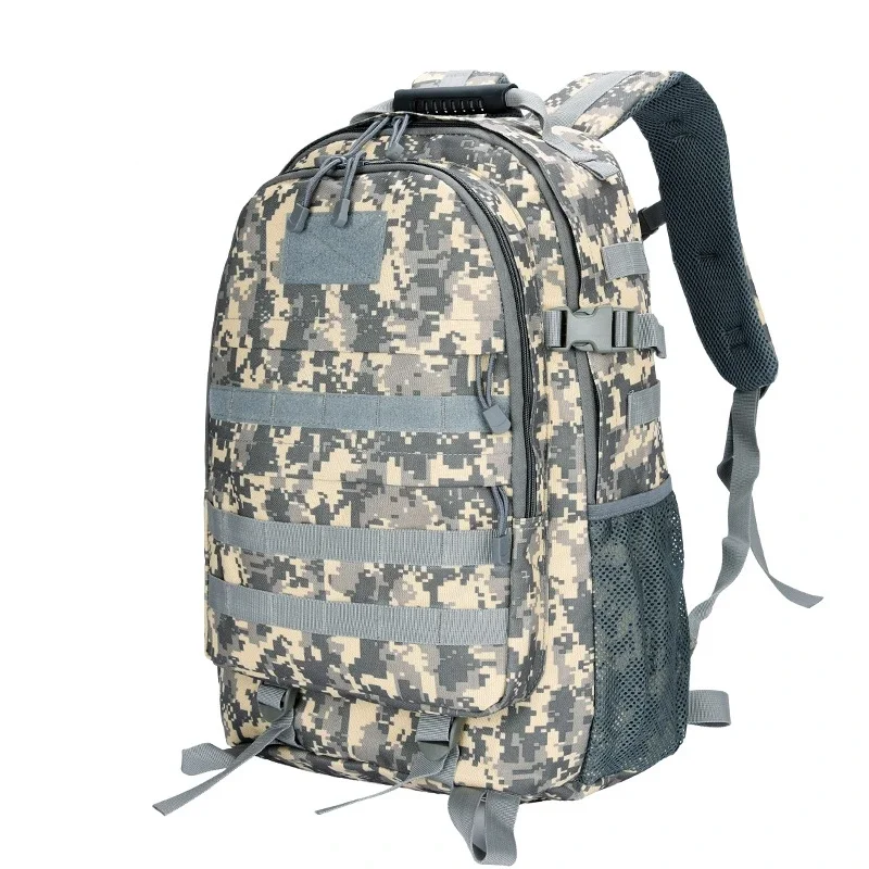 

Tactical Household Multifunctional Outer Camouflage Backpack, Portable Travel Duffel Bag, Hiking Camping Bag, Camouflage 3P Atta