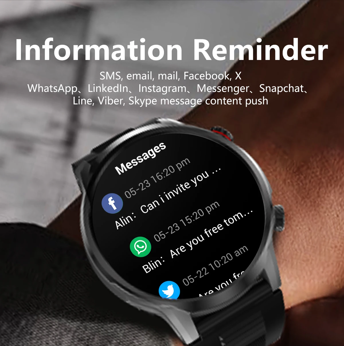 LIGE Smart watch 2025 Dual Bluetooth Call Watch Sport Fitness Bracelet Blood Oxygen IP68 Waterproof Smart Watch For Android IOS