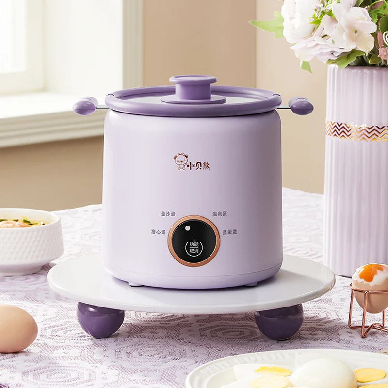 

5 Eggs Electric Egg Cooker Automatic Egg Custard Maker Food Steamer Omelette Cooking Tool Boiler Breakfast Machine 400W