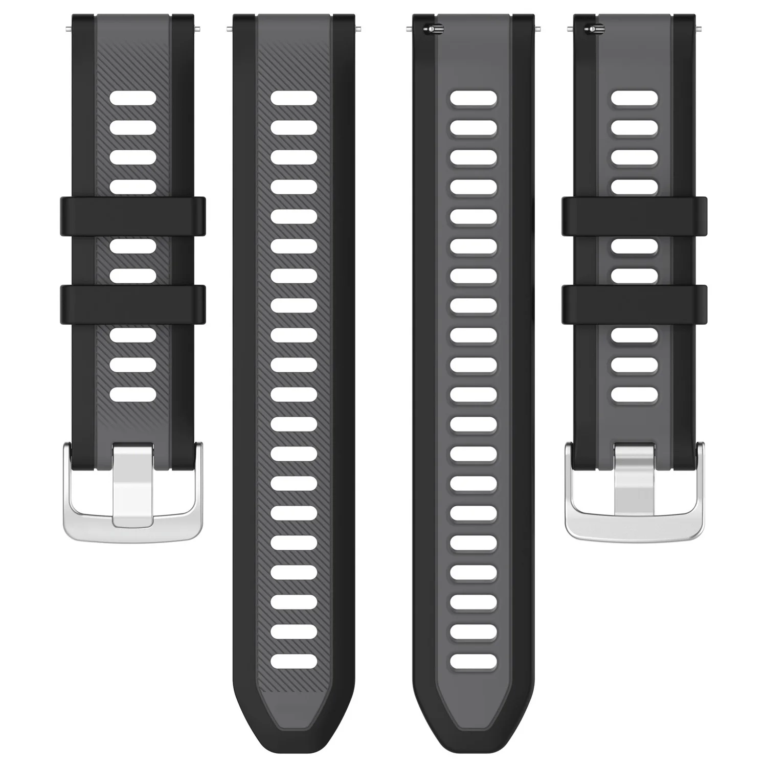 Versatile Silicone Watch Strap - Multiple Sizes Available