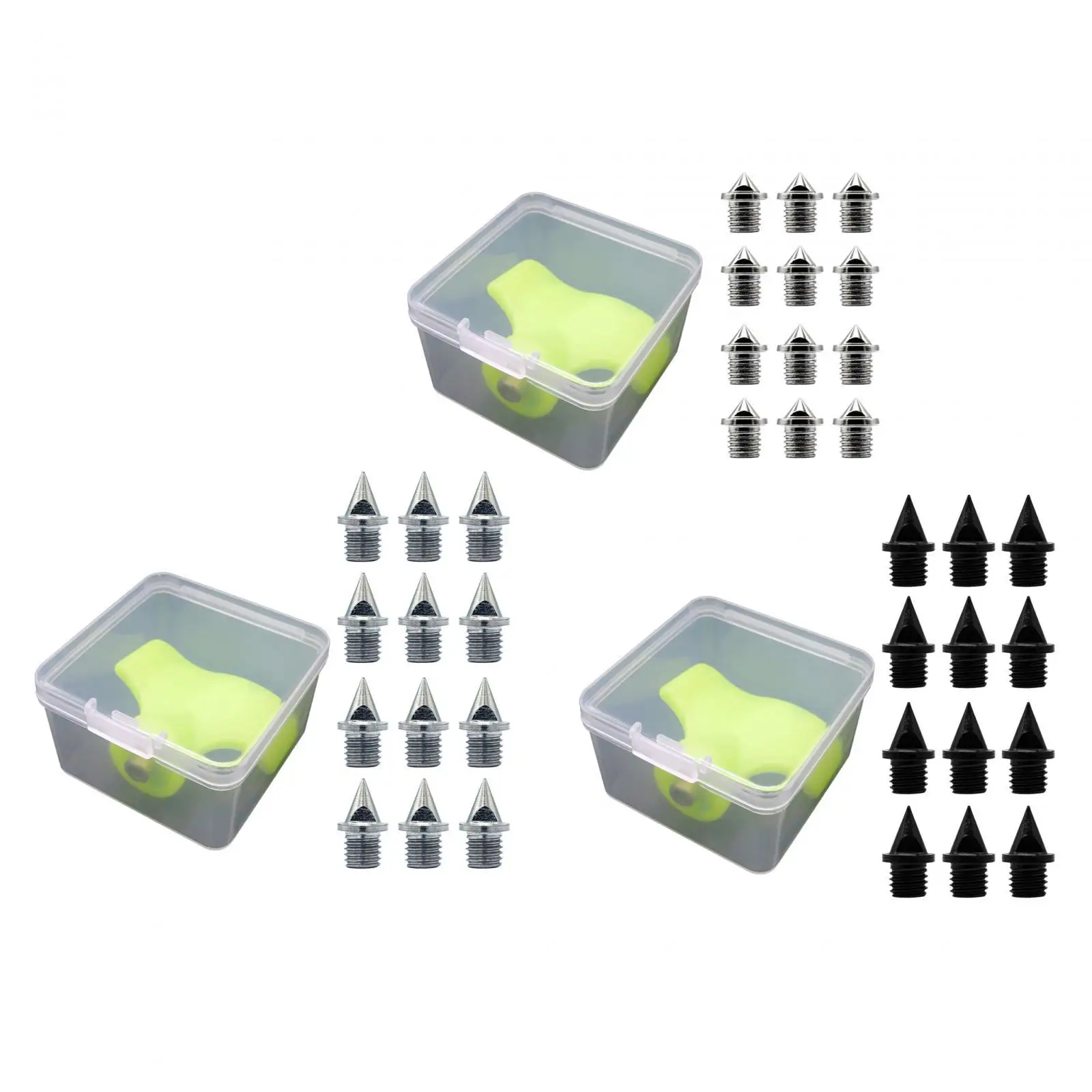 

12x Track Spikes Replacement Climbing Sturdy Jogging Outdoor Accessories Hiking