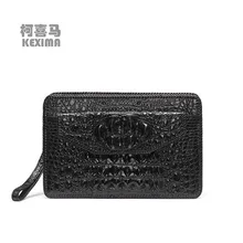 

KEXIMA gete new crocodile leather men handbags male clutch bag large capacity men envelope bag 2022 new male Hand bag