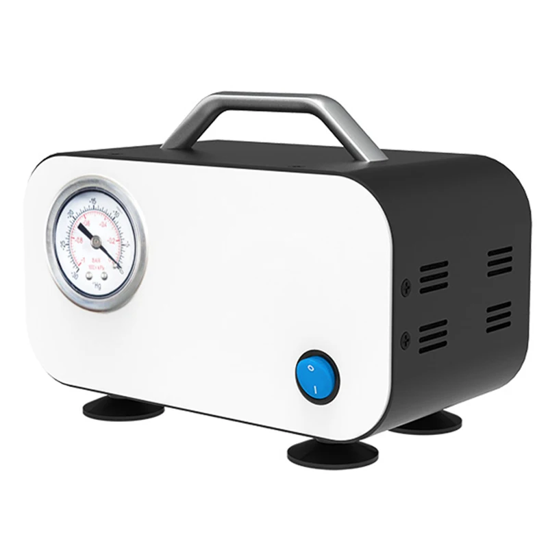 

Oil-free Diaphragm Vacuum Pump Small Air Pumping Adjustable Positive and Negative Pressure Vacuum Filter Device