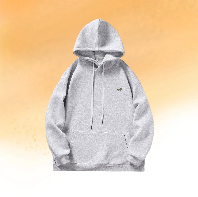 340g Heavyweight Hoodie for Men's Autumn and Winter New Couple Solid Color Large Casual Plush Hoodie