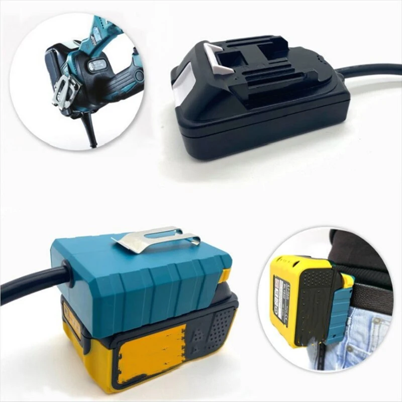 Bateria Extensão Cord Tool eu Plug Baterias de Lítio e Ferramentas Adequado para Makita Bosch Milwaukee Dewalt 18v - Image 2