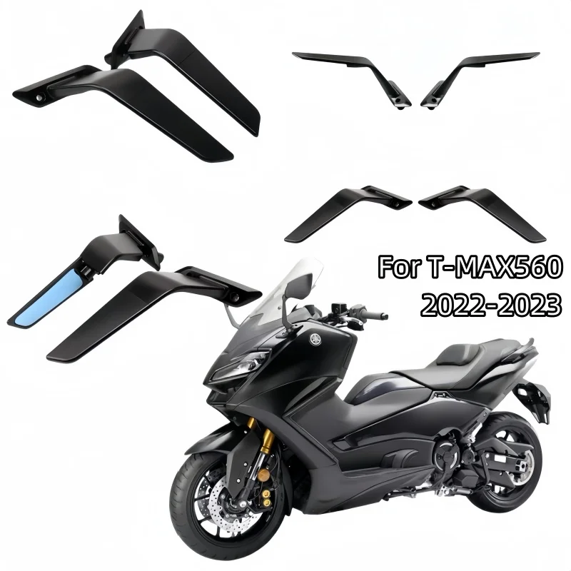 

TMAX560 Motorcycle Rearview Mirror Adjustable Winglet Mirror For YAMAHA T-MAX560 T-MAX 560 TMAX 560 2022 2023 Accessories