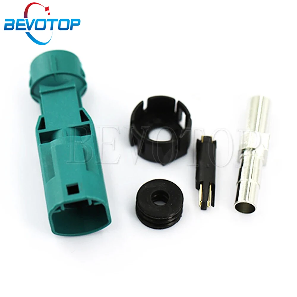 Bevotop-conector Impermeável de Pinos Hsd Água Azul Código z Conector Macho e Fêmea Cabo Coaxial Lvds de Núcleos 1pc