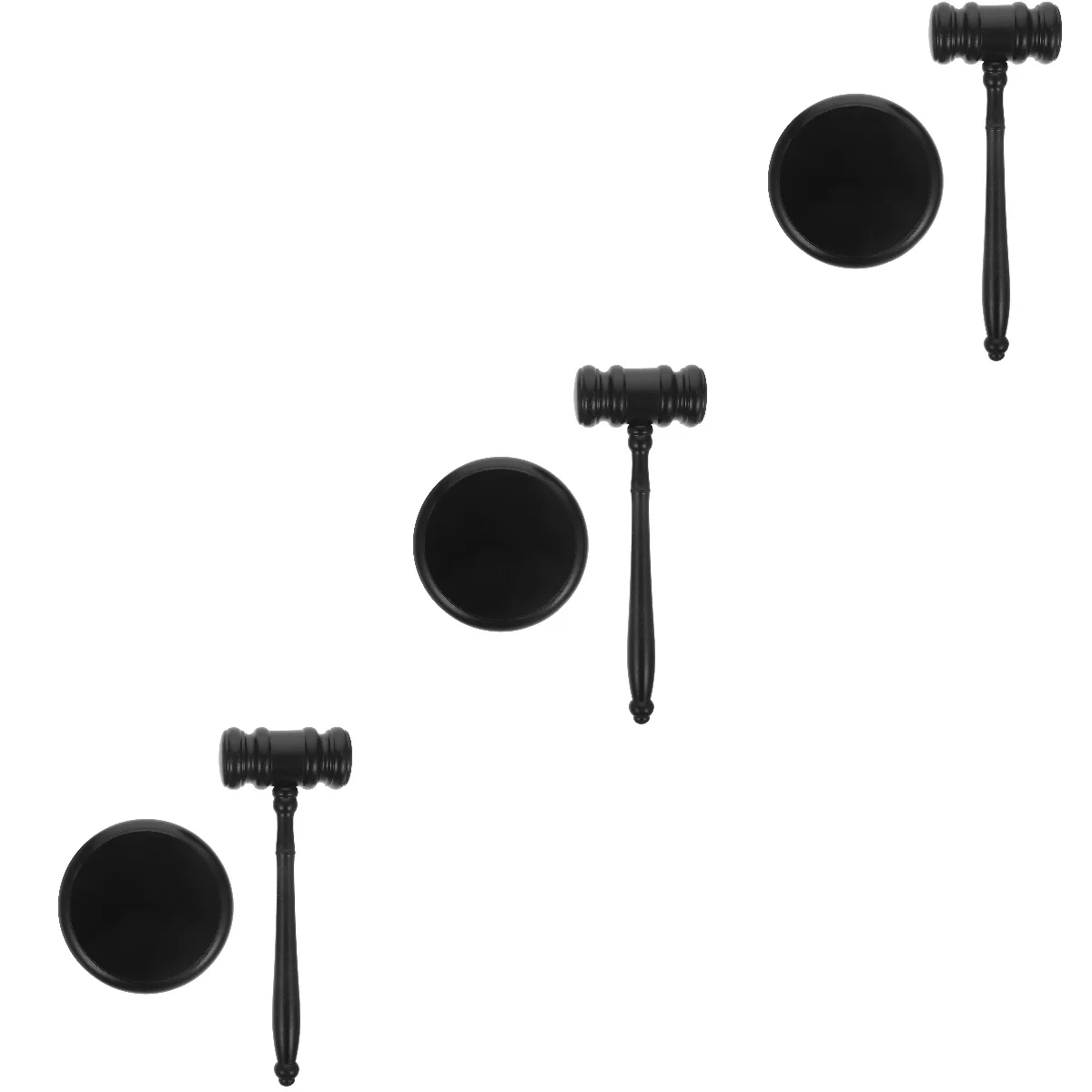 

3 комплекта, многофункциональный деревянный молоток для судей