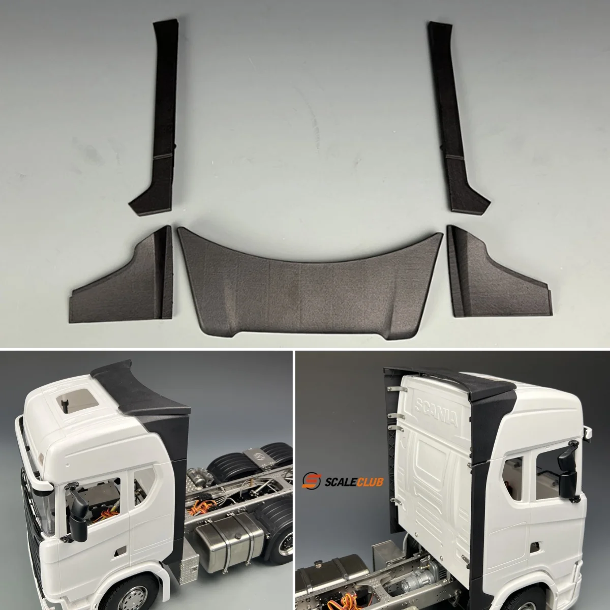 Simulation-Narrow-Spoiler-Car-Shell-Decoration-for-1-14-Tamiya-RC-Truck ...