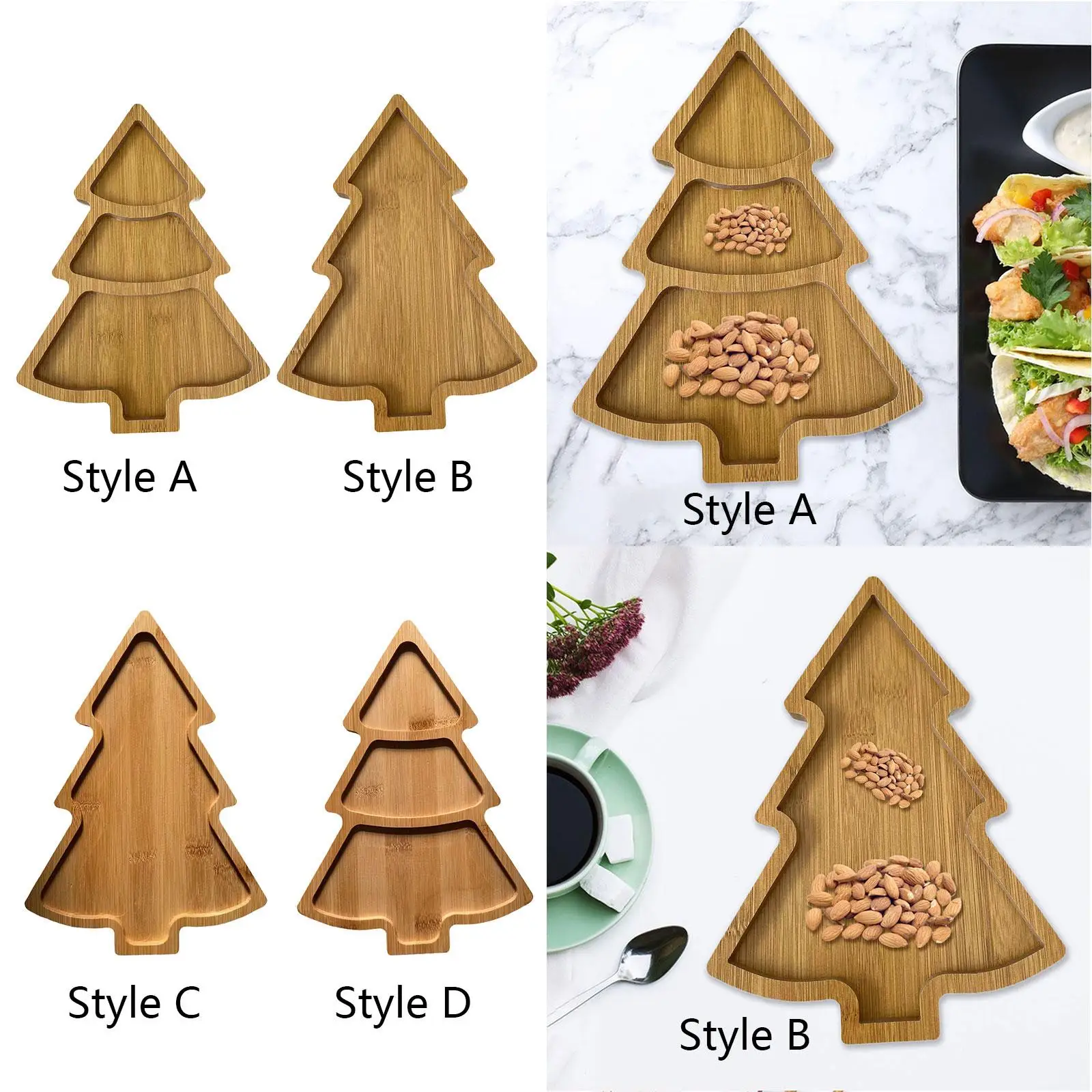 Christmas Serving Tray Dish Dinnerware Serveware Food Plate Serving Platter for Home Decor Kitchen Party Coffee Table Appetizer Christmas Serving Tray Dish Dinnerware Serveware Food Plate Serving Platter for Home Decor Kitchen Party Coffee Table Appetizer