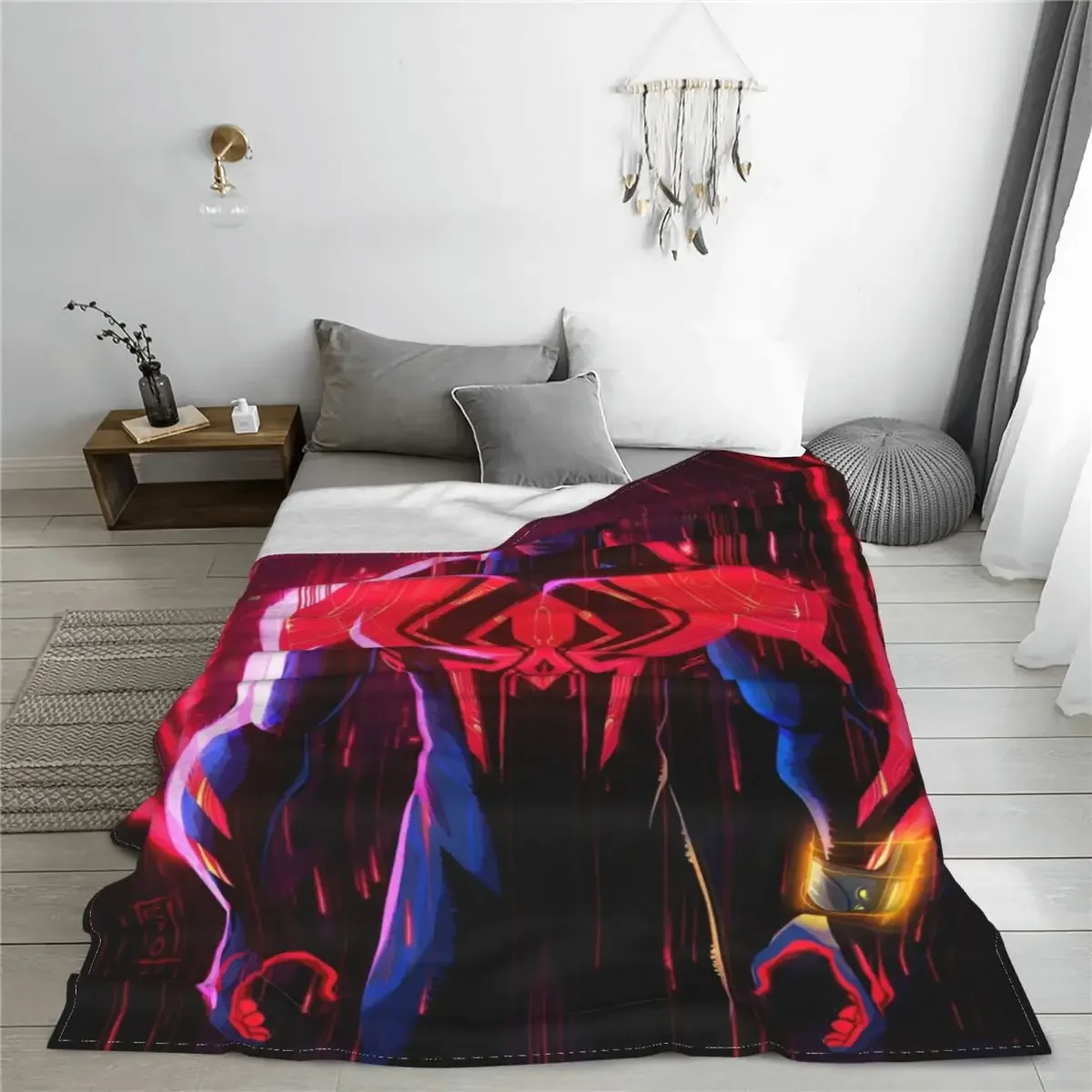 Miguel Ohara Blanket Fleece Printed O hara Cozy Ultra-Soft Throw Blanket for Sofa Couch Plush Thin Quilt 4