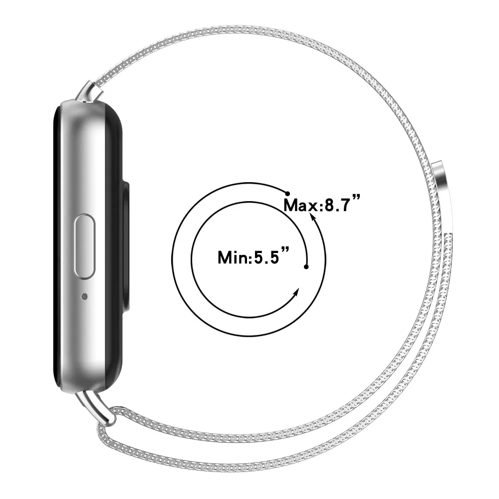 Milanese Loop Magnetic Metal Bracelet Wristband Strap Accessory