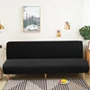 Jacquard Sofa Bed Cover Elastic Armless Folding Cheap Thick Sofa Slipcovers For Living Room Home Stretch Couch Covers Protector 6