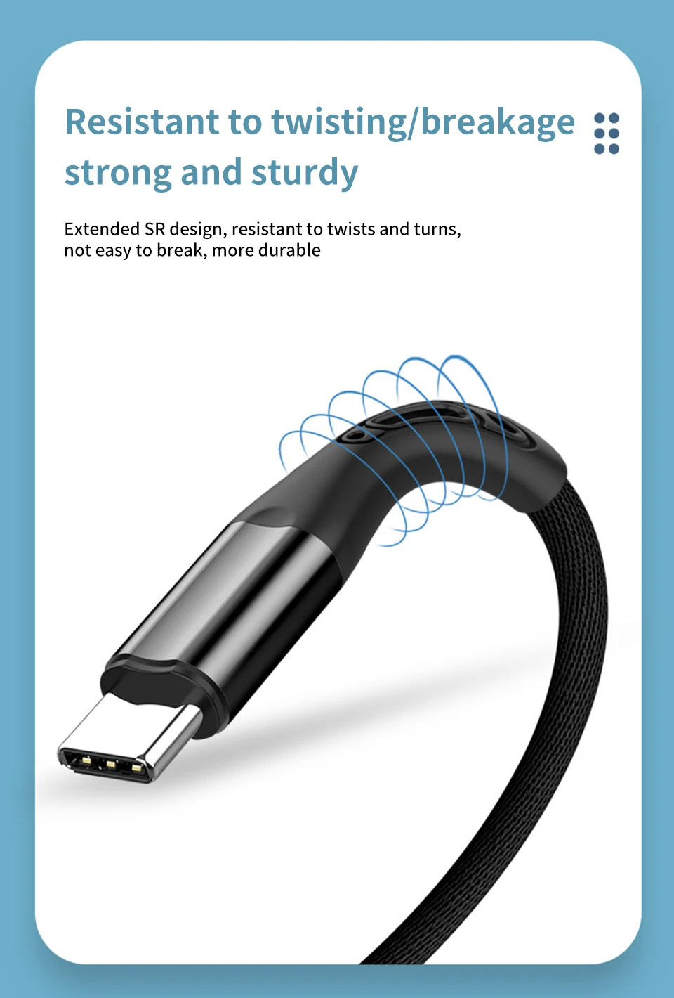 نوع C إلى كابل مايكرو USB ، محول شحن سريع ، سلك البيانات ، شاحن لماك بوك برو ، سامسونج ، هواوي ، شاومي
