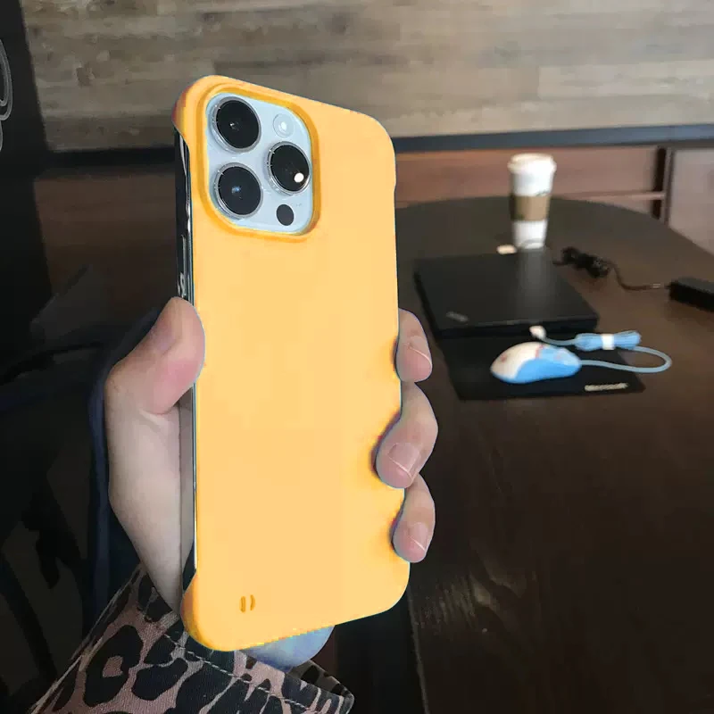 Sleek Ultra-Thin Frameless Shockproof Phone Case