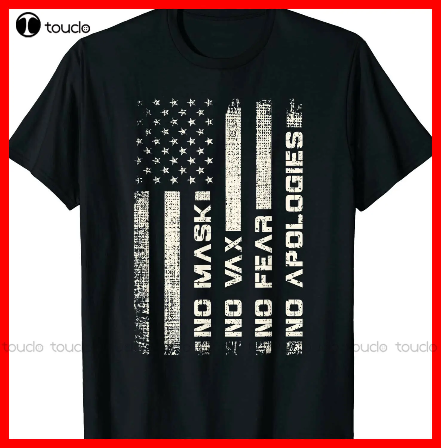 

Футболка унисекс из хлопка, без маски, без прививки, с флагом США, белые рубашки для девочек, для подростков, унисекс, на заказ