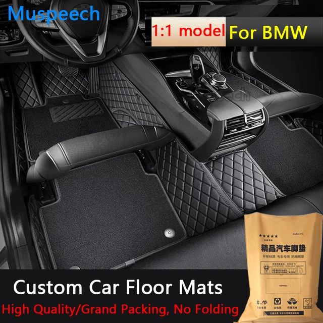 Custom Car Fußmatten Für BMW 1 3 5 7 Serie E34 E39 E60 E61 F07 F10 F11 F12  F18 g30 F90 G31 G38 Auto Teppiche Auto Zubehör - AliExpress