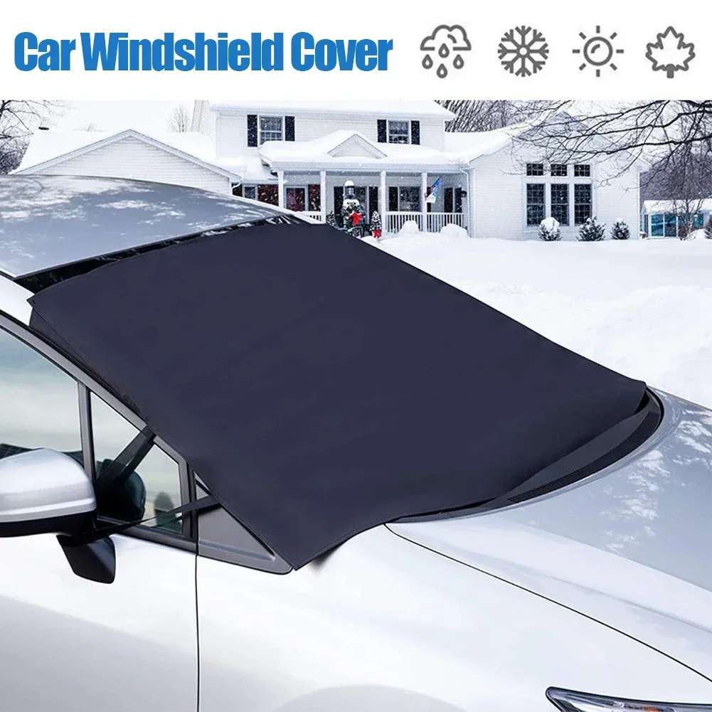 Car Front Rear Windshield Sunshade for Cars Minivans and SUVs Waterproof