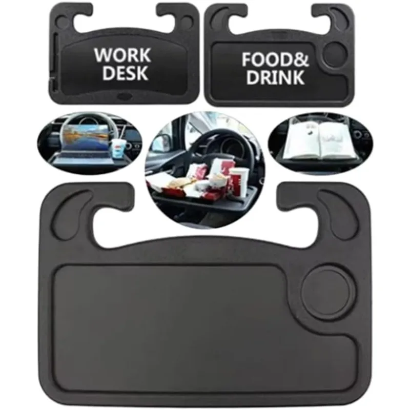 Auto Lenkrad Tisch - Ausziehbare Ablage Für Laptop & Essen Im Auto