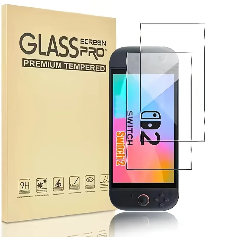 Premium Tempered Glass Screen Protector Set - Glossy Finish