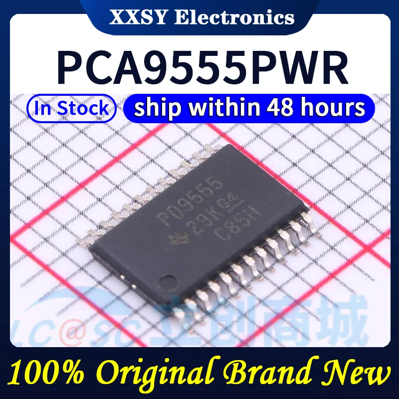 

PCA9555PWR TSSOP-24 PCA9555 PD9555 High quality 100% Original New