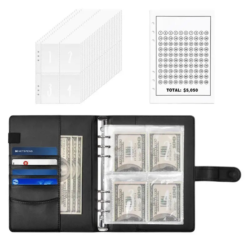 100 Envelope Savings Challenge Money Challenge Binder For Cash Envelope Binder Savings Challenges Budget Book