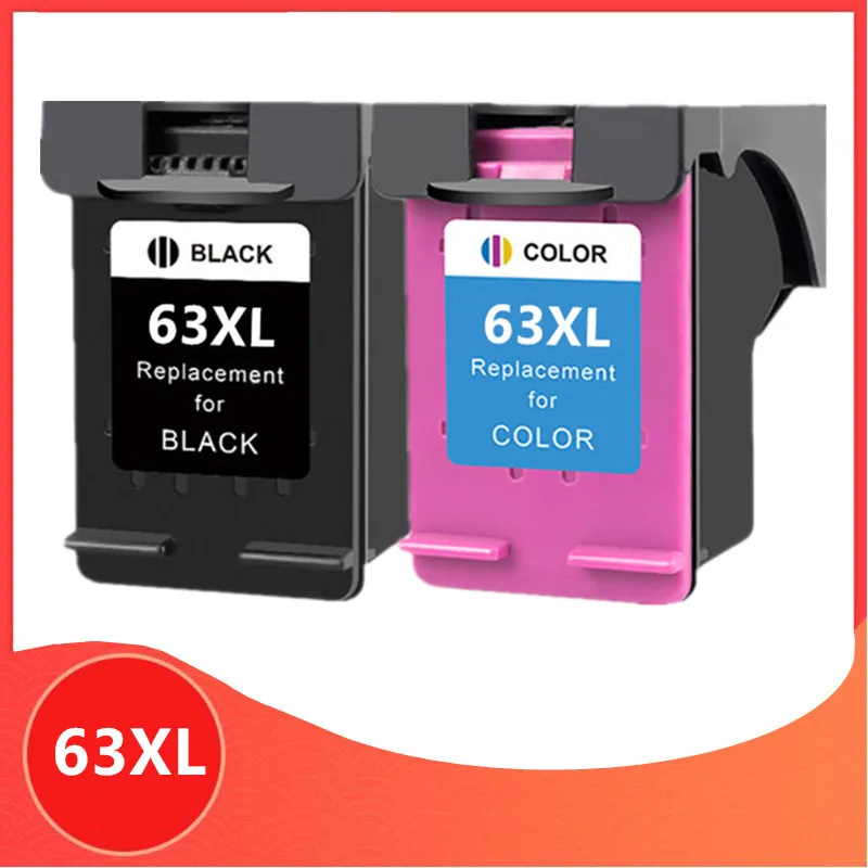 

63XL Cartridge Compatible for hp 63 XL Ink Cartridge for hp63 for Deskjet 1110 2130 2131 2132 3630 4250 5220 5230 5232 5252