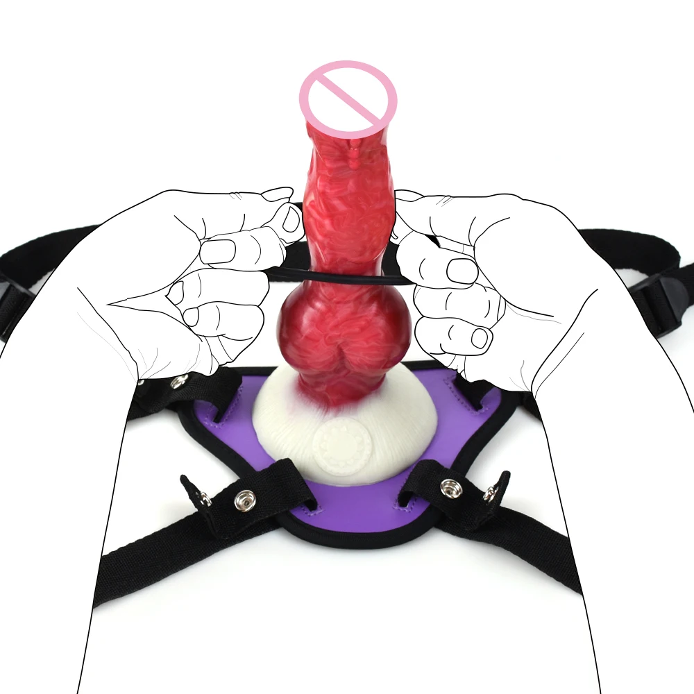 YESBUY Adjustable Bondage Pants Bottom Sex Toys Strap On Dildo Anti-off Sexy Product For Women Lesbian 18+ Strapon Penis Shorts