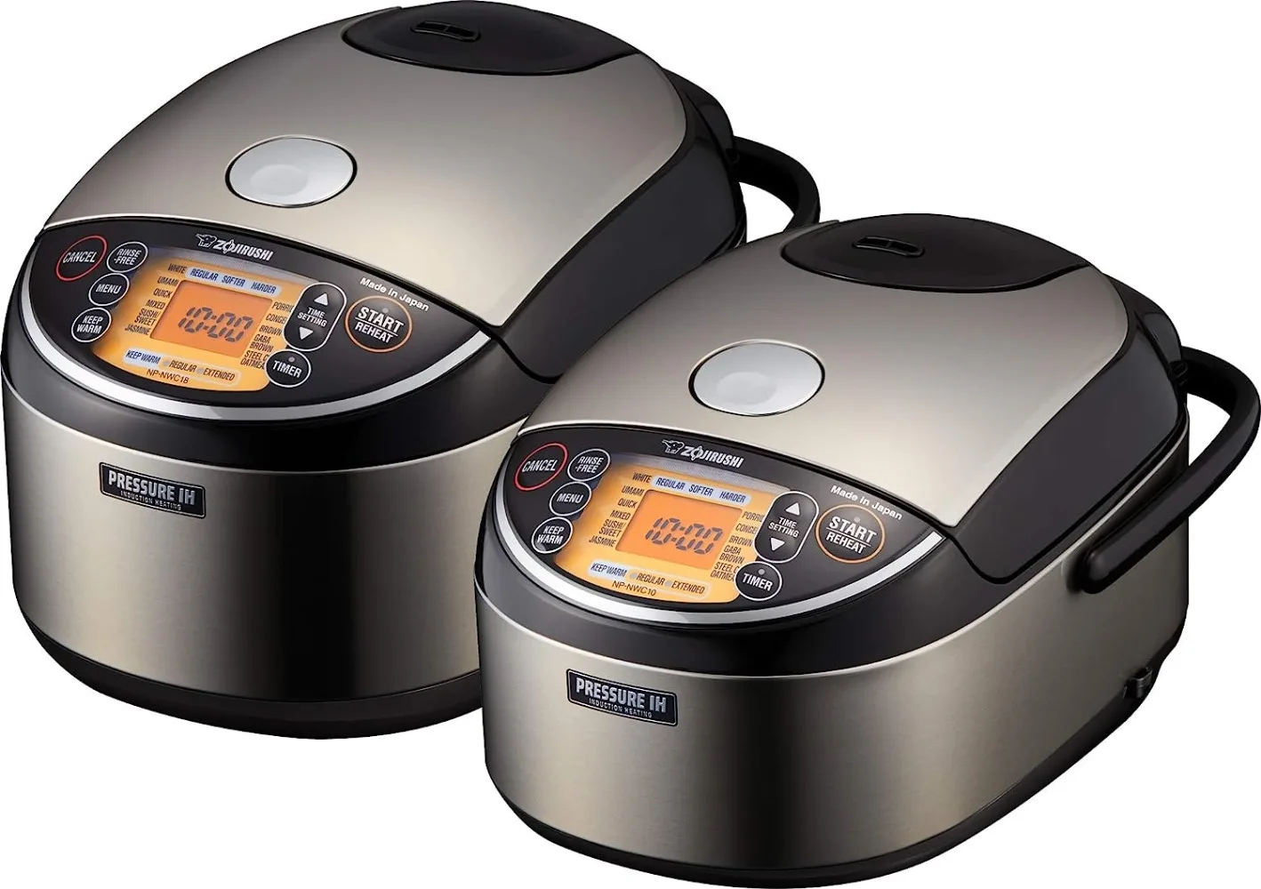 NP-NWC10XB Pressure Induction Heating Rice Cooker & Warmer, 5.5 Cup, Stainless Black, Made in Japan 3