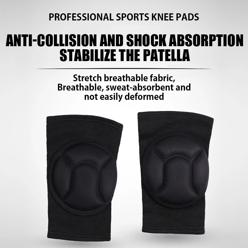 Sponge Knee Pads For Men And Women Dance Roller Skating Kneeling Protection Volleyball Basketball Soccer Kids Goalie Knee Brace