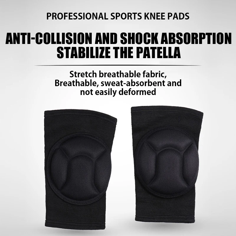Sponge Knee Pads for Men And Women Dance Roller Skating Kneeling Protection Volleyball Basketball Soccer Kids Goalie Knee Brace
