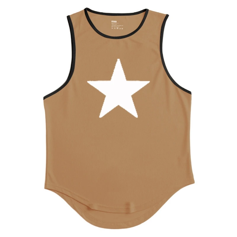 

New Fashion Men Muscle Sleeveless Slim Tee Shirt Tank Top Bodybuilding Fitness Vest Stylish Mens Gym Tank Tops Sportswear