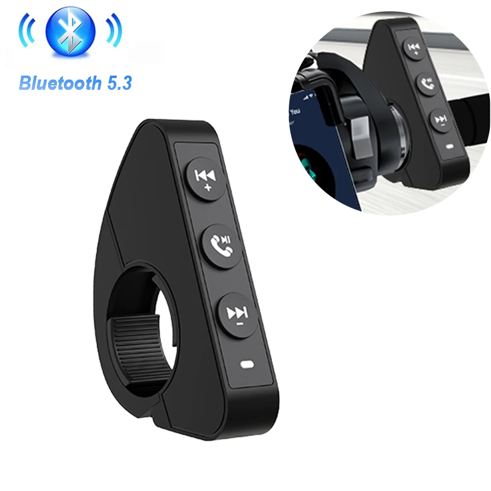 Bluetooth Motorcycle Media Remote Controller Car Motorcycle Bike ...