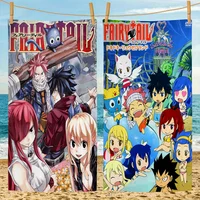 Fairy Tail Towel Microfiber Beach Towel Absorbent Quick dry Soft Yoga Swimming Resort Mountain Climbing Towel 1