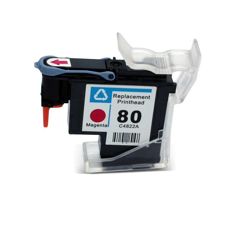 Htl Preto C4820a C4821a C4822a C4823a Cabeça de Impressão para hp 80 Designjet 1000 1050c 1055 Cartucho de Tinta Cabeça de Impressão para hp 80 Cartucho - Imagem 2