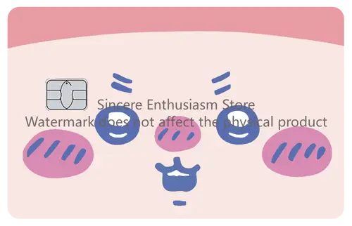 Cartoon Kawaii Chiikawas Credit Card Skin Stickers Cute Matte Sticker for VISA JCB Mastercard and Other IC Card Decorative - Image 25