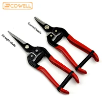 6" Pruning Shear HCS Garden Scissors Fruit Picking Snips Grape Pruning Shears Orrange Prunner Tomato Scissors DIY Garden Tools 1